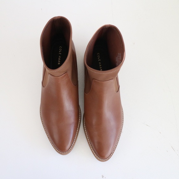 Cole Haan | Go-To Chelsea Brown Bootie - Picture 5 of 11